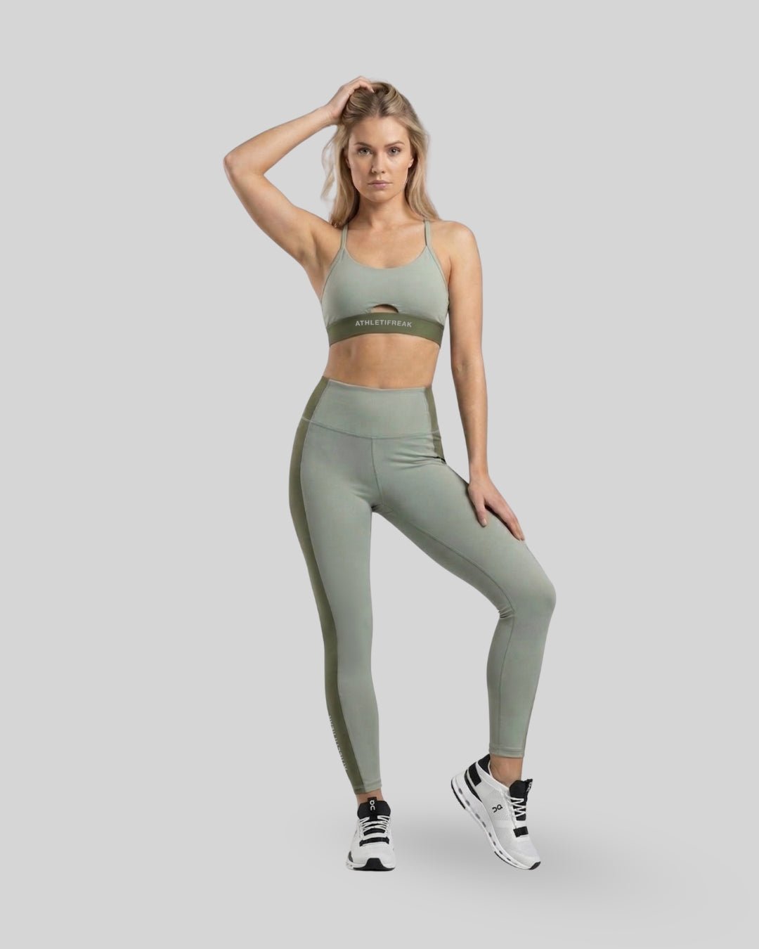 [CORE] Defynt Sportsbra - Teal/Olive - Sportsbra - Athletifreak | Athletic & Gym Wear, Athleisure
