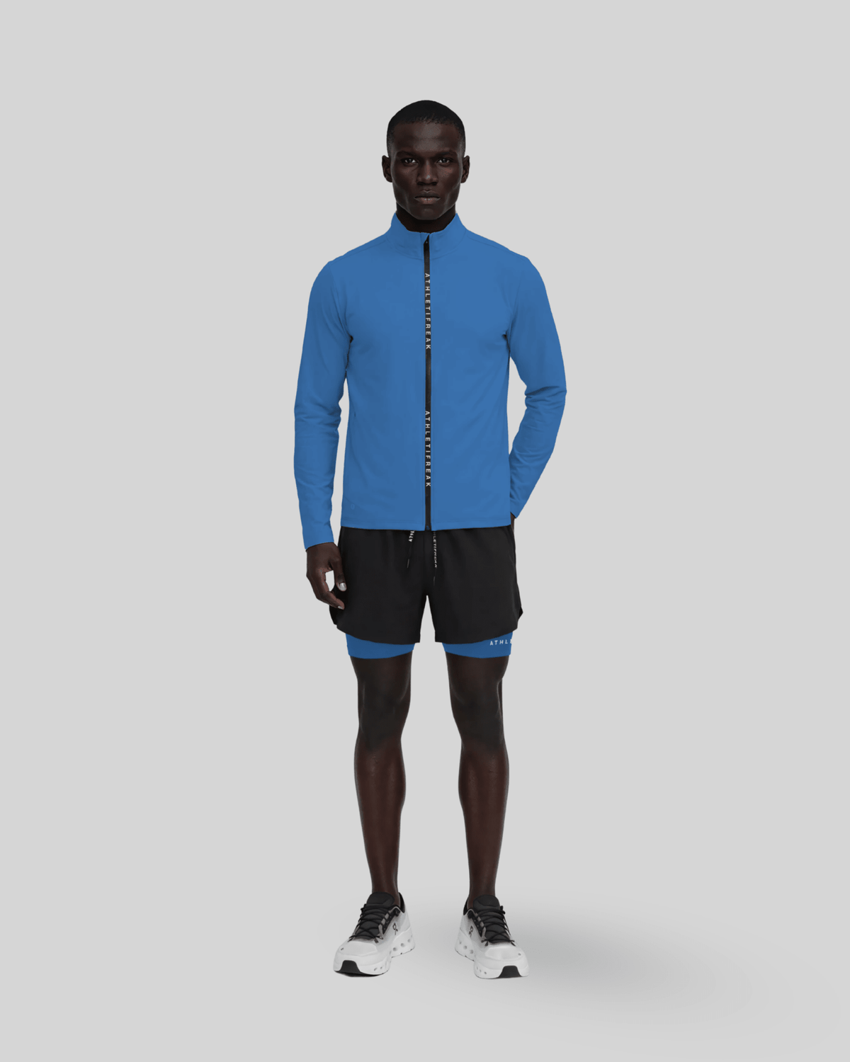 [CORE] Training Shorts 6" - Black / Azul - Shorts - Athletifreak | Athletic & Gym Wear, Athleisure