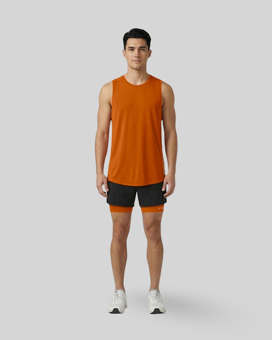 [CORE] Training Shorts 6" - Black/Canyon - Shorts - Athletifreak | Athletic & Gym Wear, Athleisure