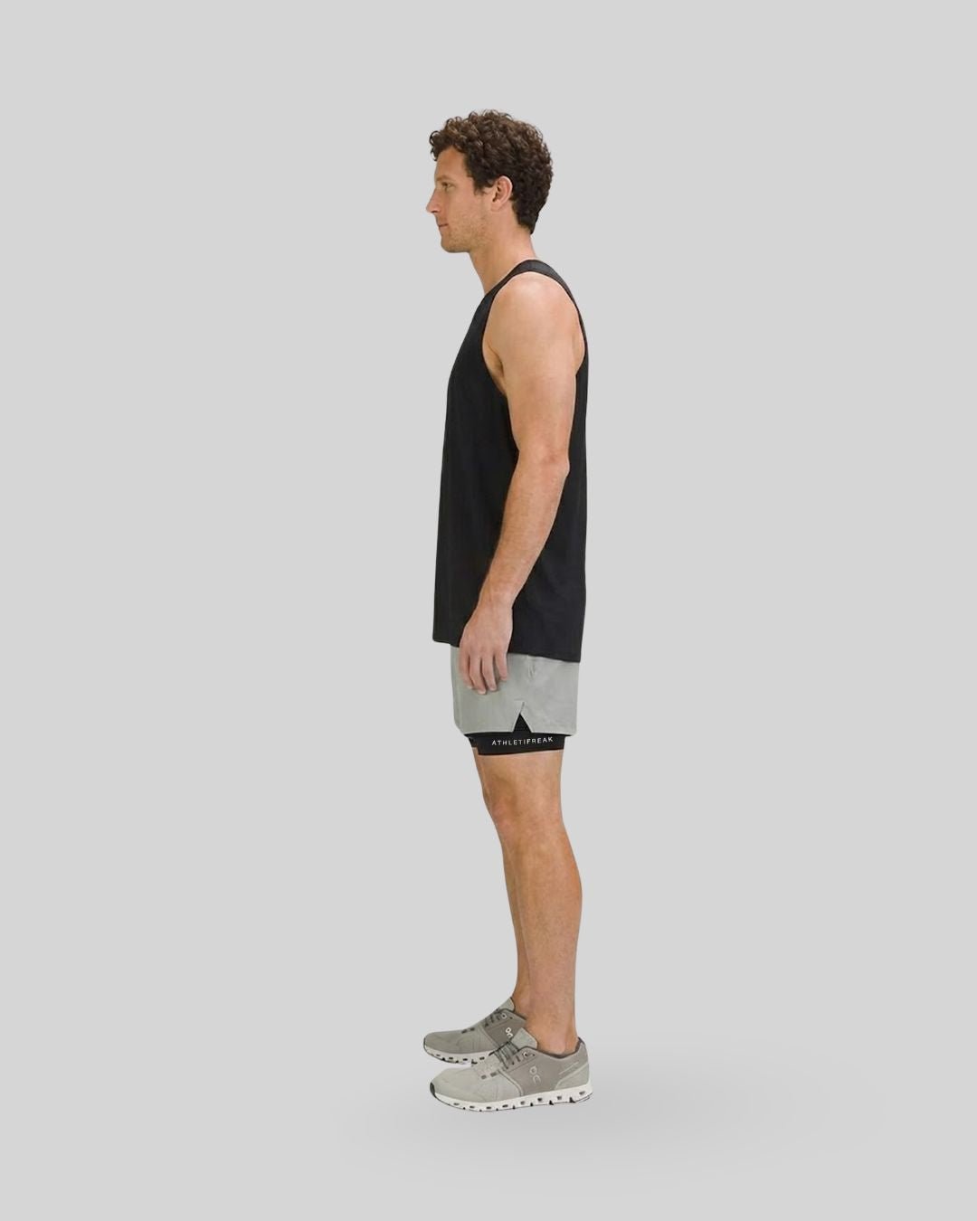 [CORE] Training Shorts 6" - Fog / Black - Shorts - Athletifreak | Athletic & Gym Wear, Athleisure