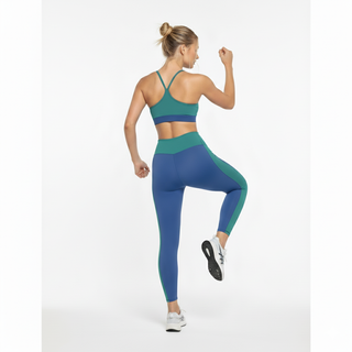 [CORE] Defynt Leggings - Azul/Verde
