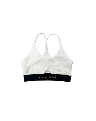 [CORE] Defynt Sportsbra - White / Black - Sportsbra - Athletifreak | Athletic & Gym Wear, Athleisure