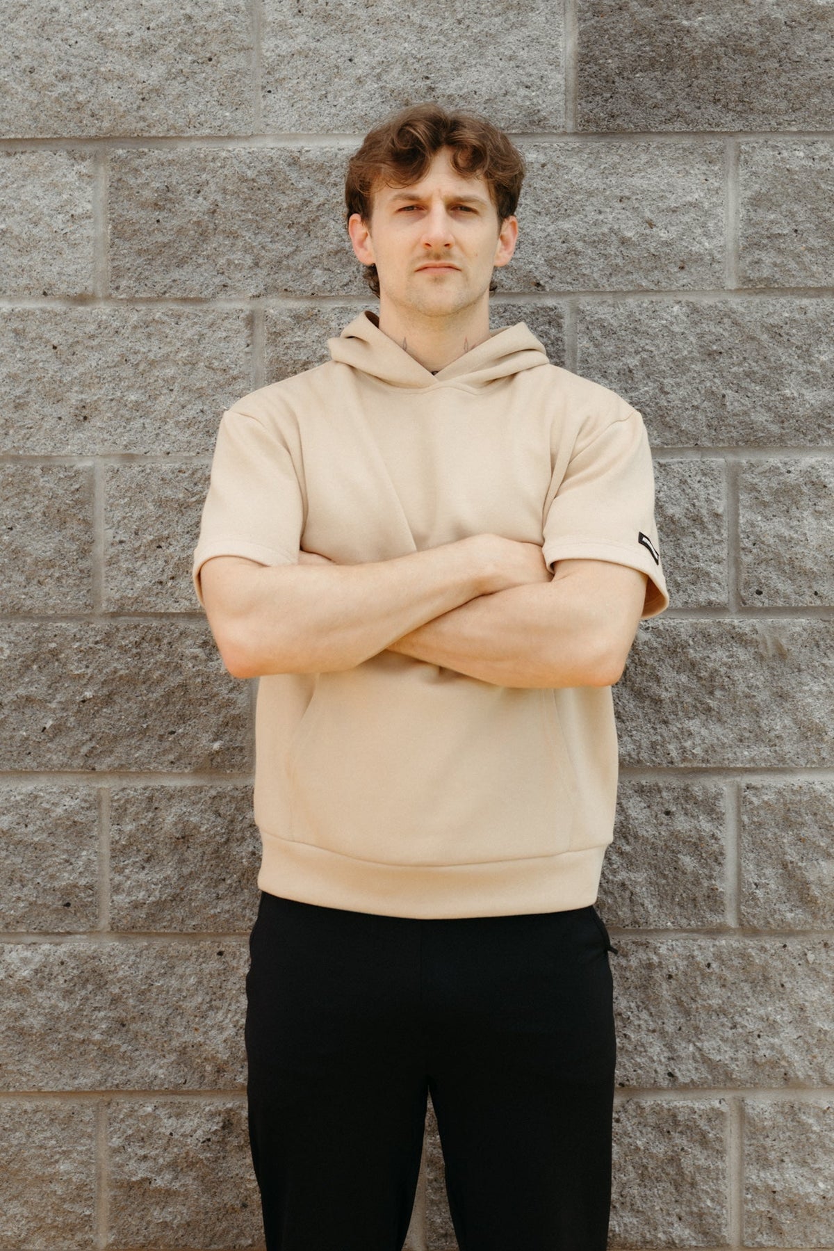 [EASYLUXE] Freestyle Hoodie - Latte - Hoodie - Athletifreak | Athletic & Gym Wear, Athleisure