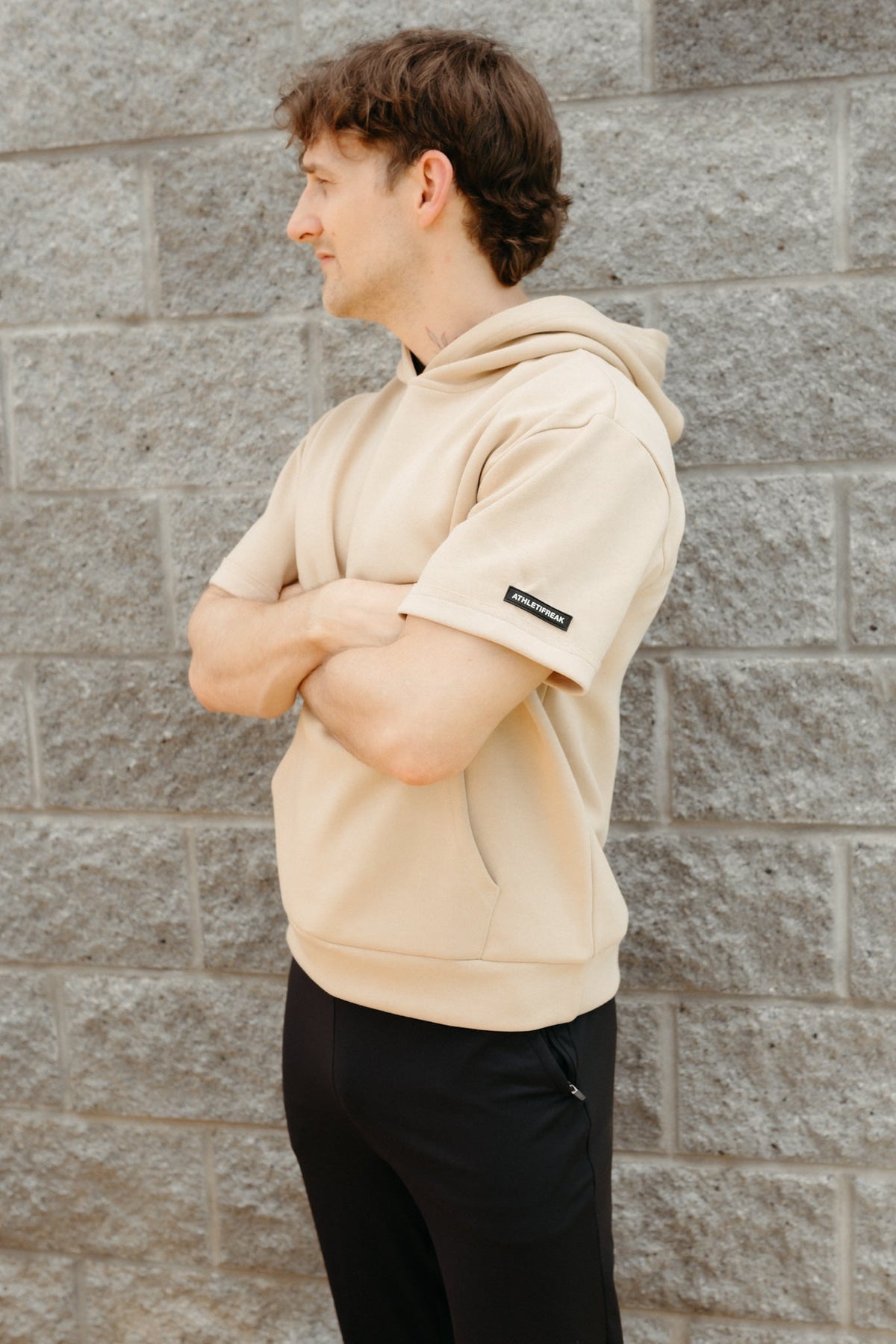 [EASYLUXE] Freestyle Hoodie - Latte - Hoodie - Athletifreak | Athletic & Gym Wear, Athleisure