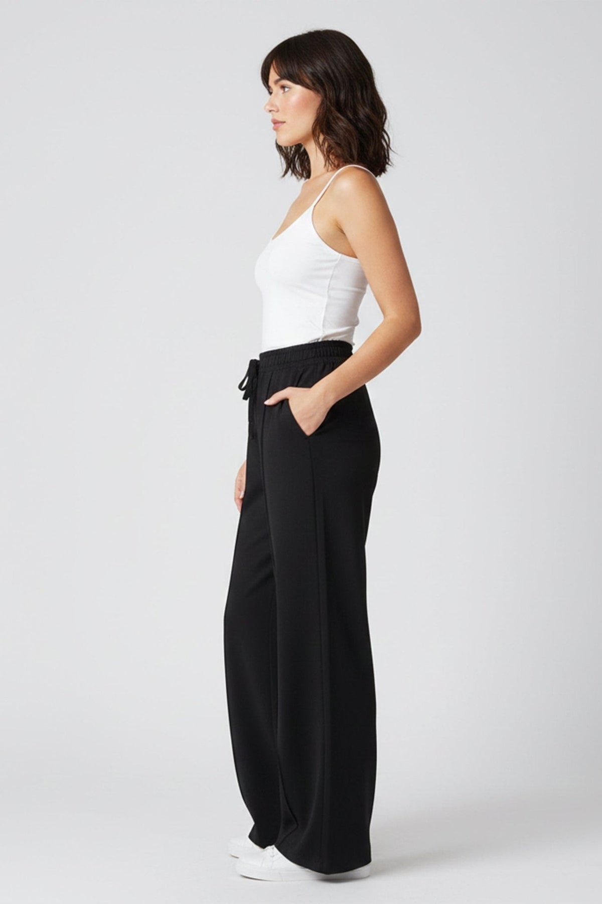 [EASYLUXE] Unwind Pants - Black - Pants - Athletifreak | Athletic & Gym Wear, Athleisure