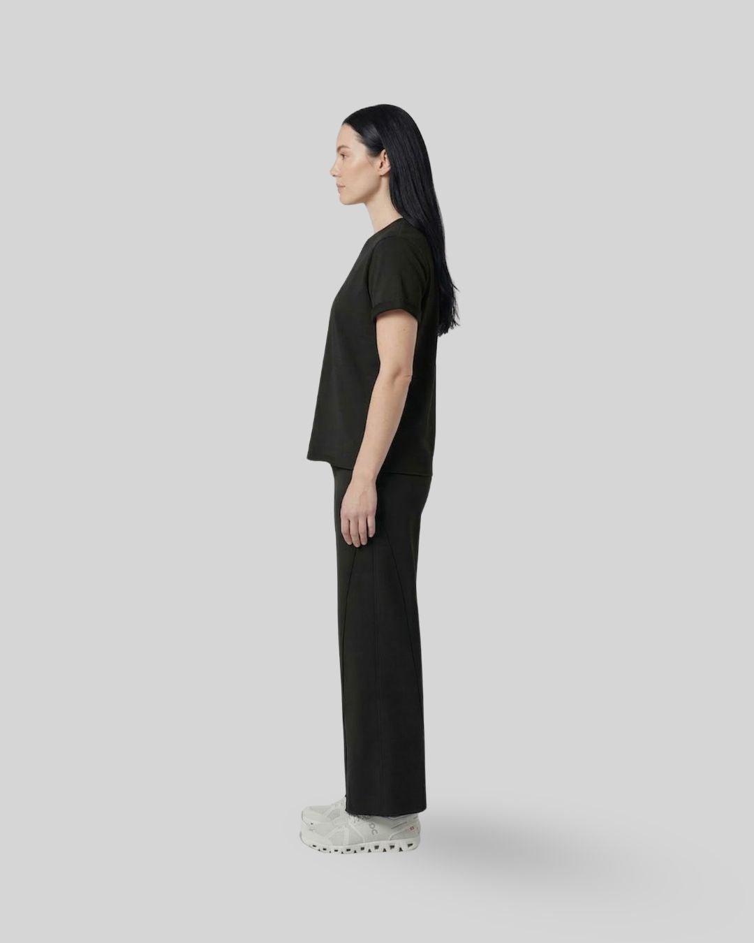 [EASYLUXE] Unwind Tee - Black - Tee - Athletifreak | Athletic & Gym Wear, Athleisure