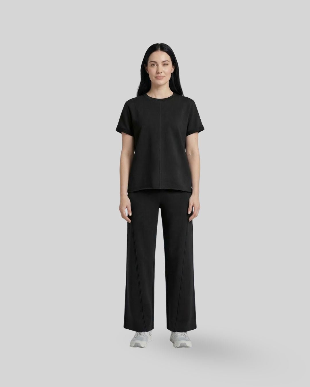 [EASYLUXE] Unwind Tee - Black - Tee - Athletifreak | Athletic & Gym Wear, Athleisure
