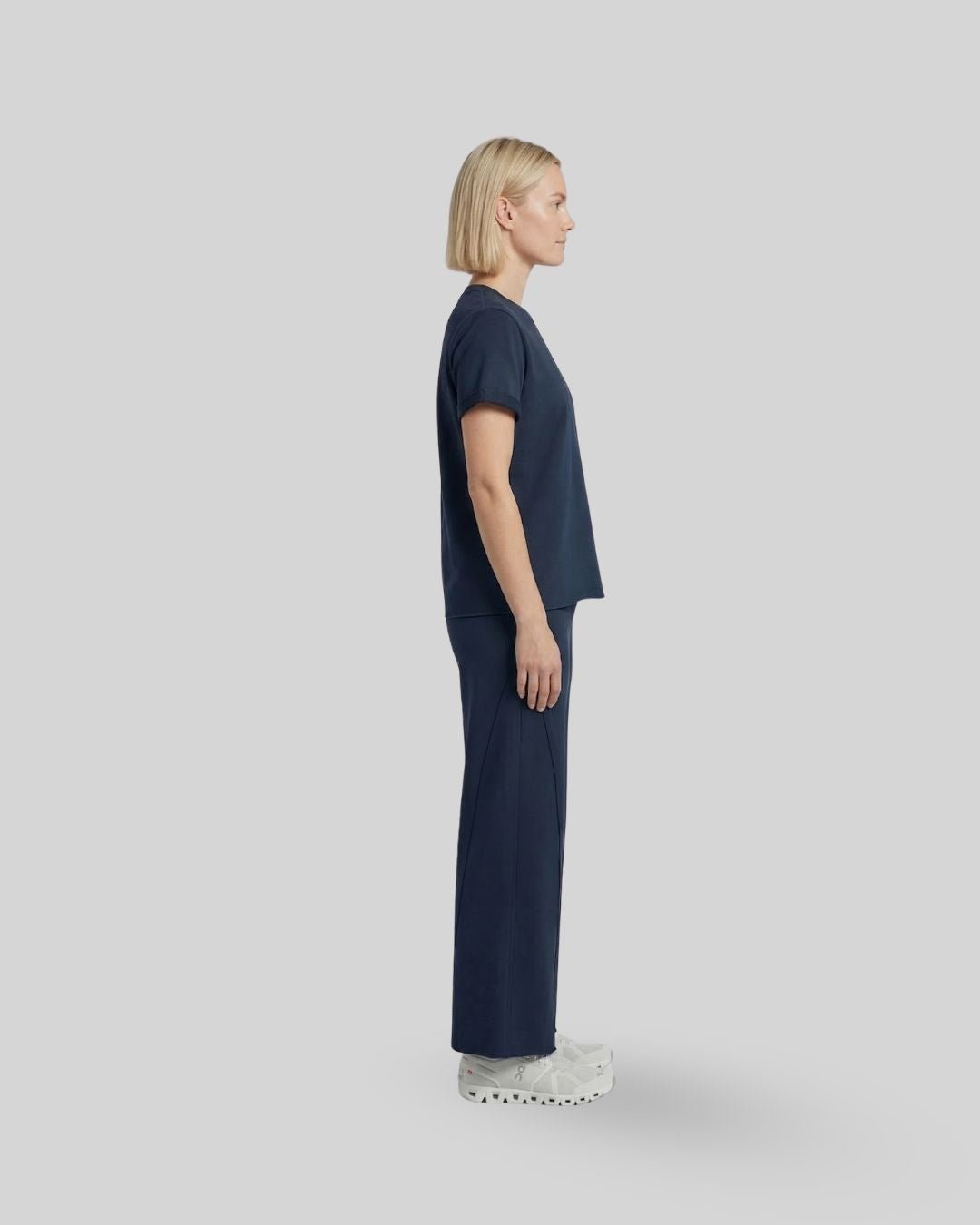 [EASYLUXE] Unwind Tee - Navy - Tee - Athletifreak | Athletic & Gym Wear, Athleisure
