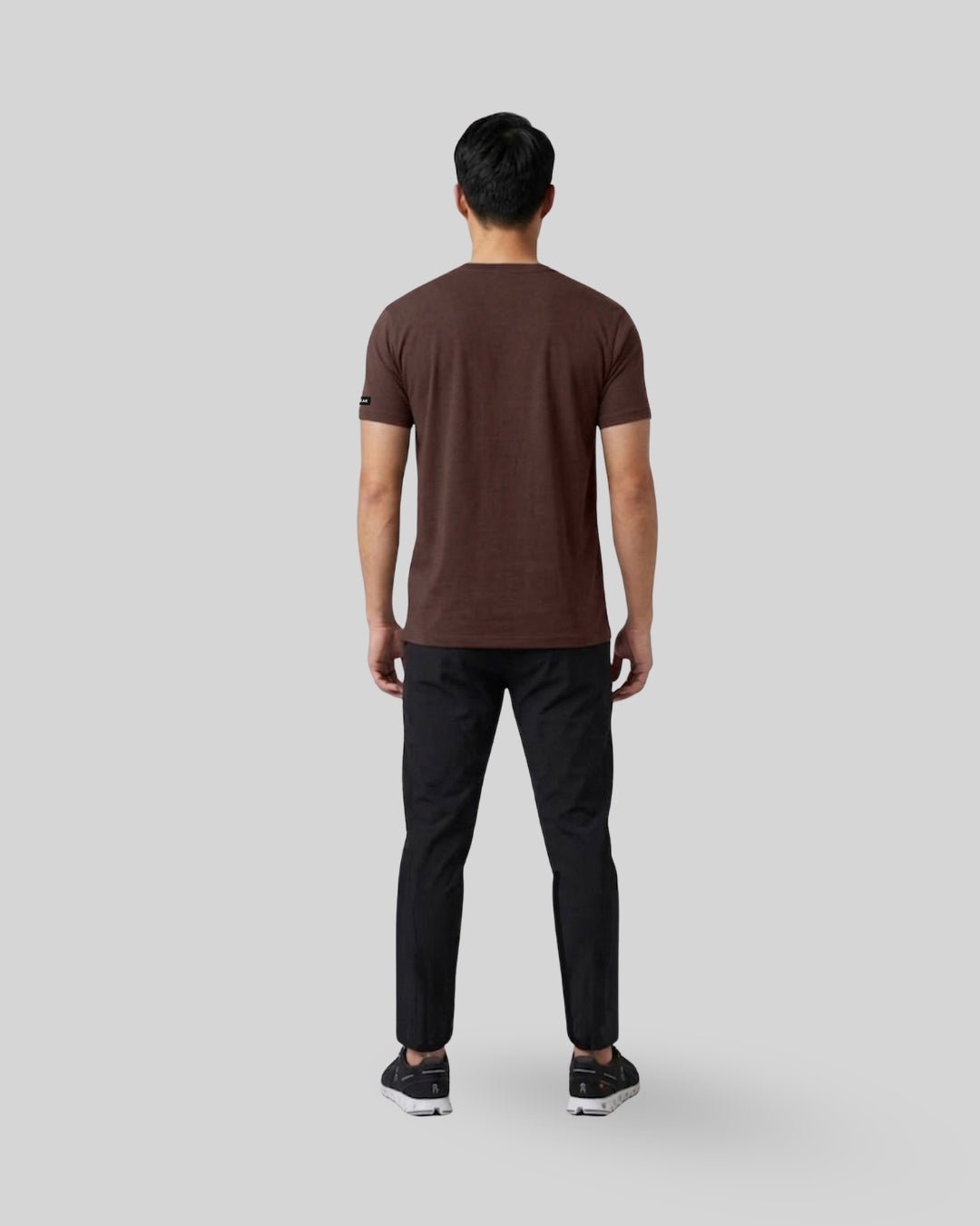 [HYBRID] Classic Tee - Espresso - Tee - Athletifreak | Athletic & Gym Wear, Athleisure