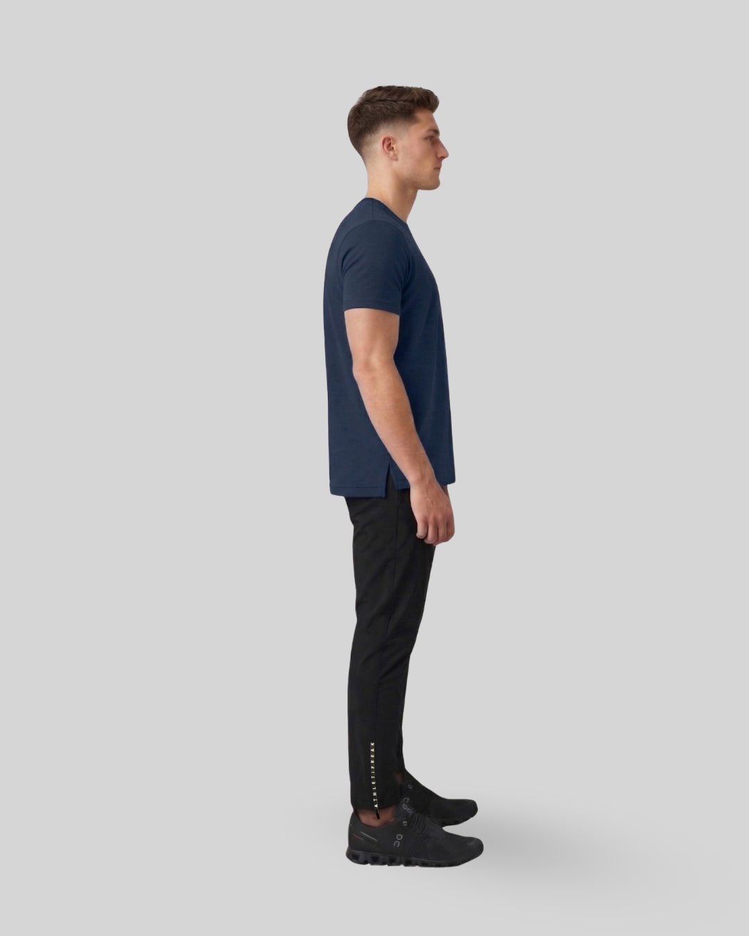 [HYBRID] Classic Tee - Navy - Tee - Athletifreak | Athletic & Gym Wear, Athleisure