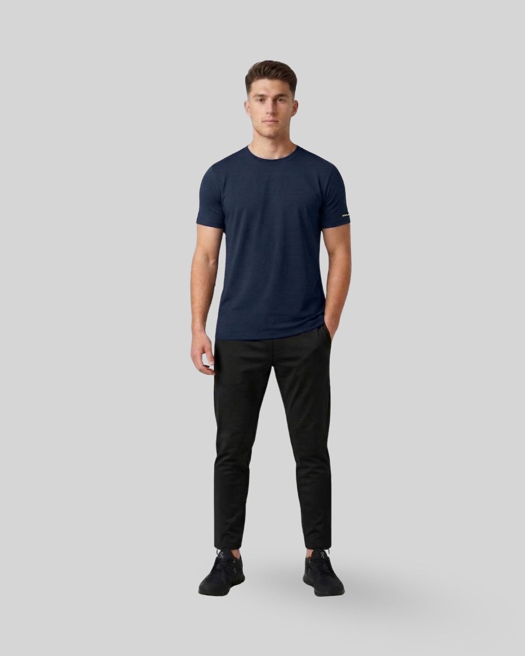 [HYBRID] Classic Tee - Navy - Tee - Athletifreak | Athletic & Gym Wear, Athleisure