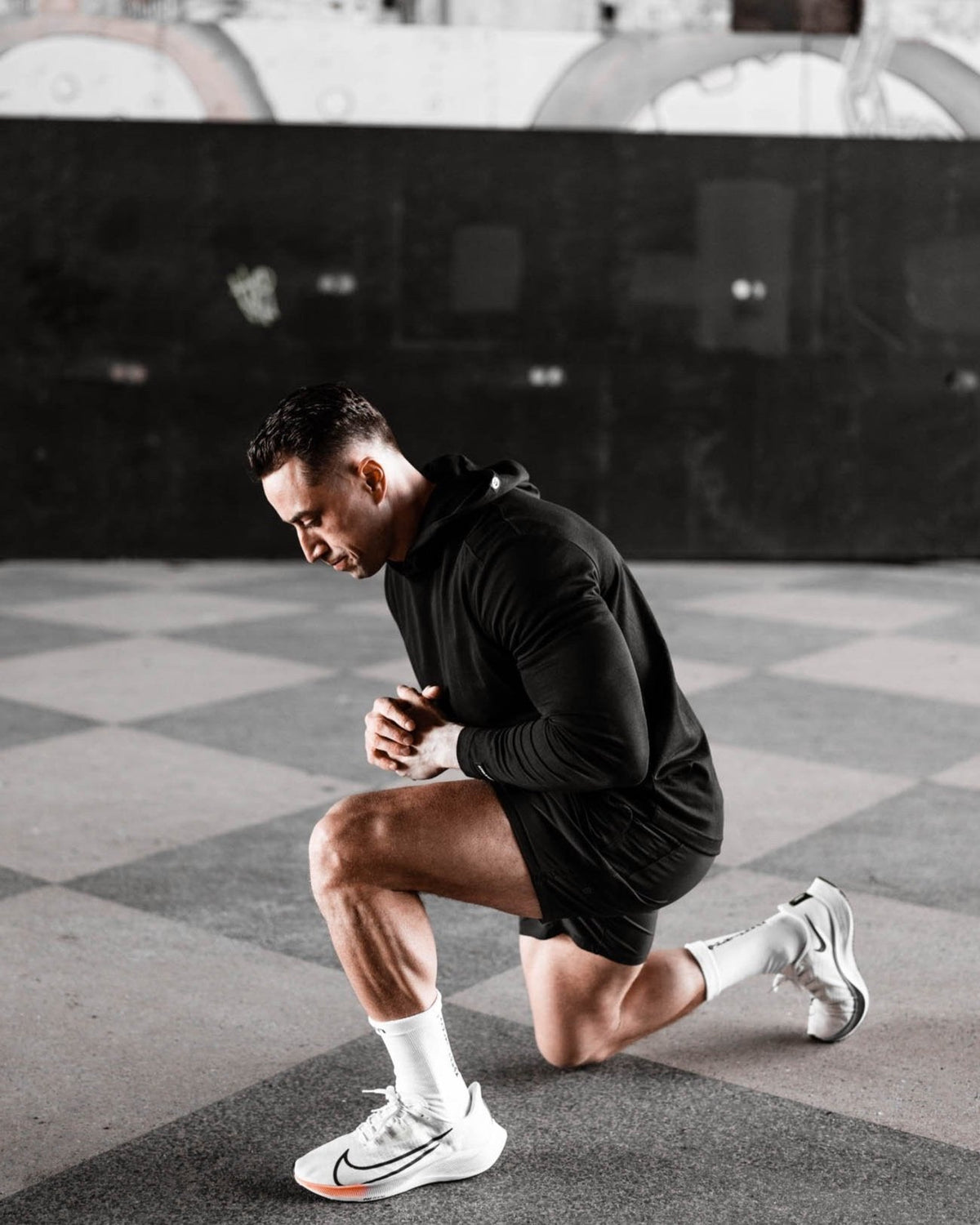 [HYBRID] Tech Hoodie - Black - Hoodie - Athletifreak | Athletic & Gym Wear, Athleisure