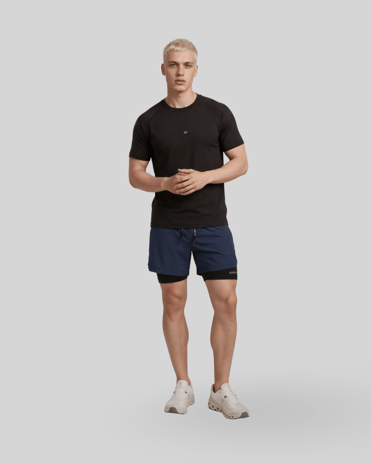 [INFINITECH] AF Training Tee - Black - Tee - Athletifreak | Athletic & Gym Wear, Athleisure