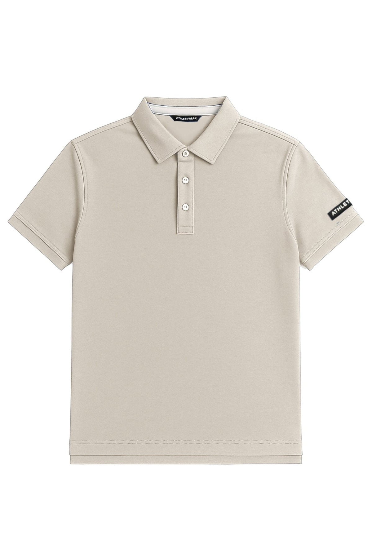 [INFINITECH] TECH POLO - Stone - Tee - Athletifreak | Athletic & Gym Wear, Athleisure