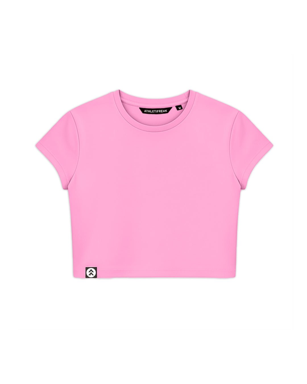 [INFINITECH] Training Crop Tee - Blush - Tee - Athletifreak | Athletic & Gym Wear, Athleisure