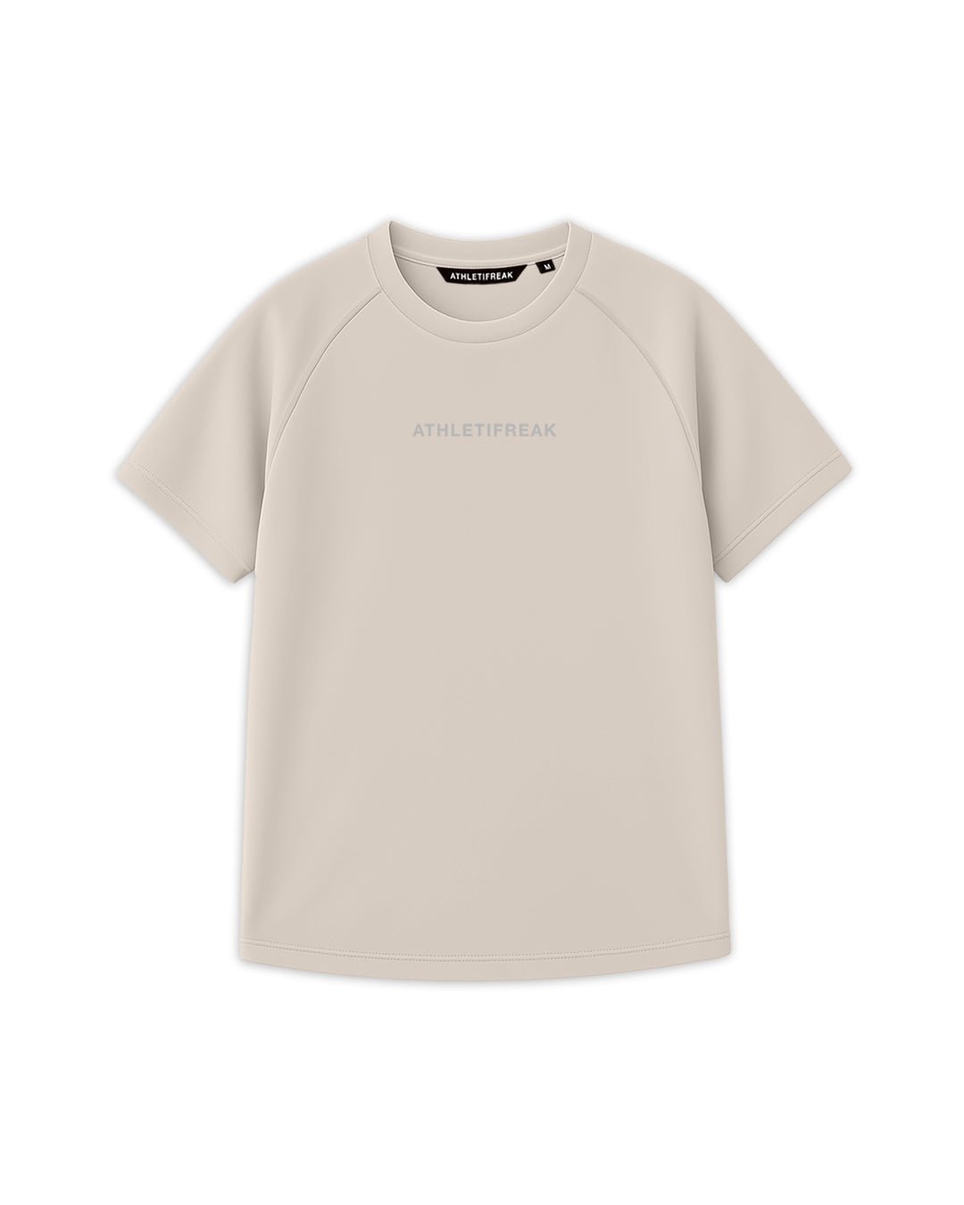 [INFINITECH] Training Tee - Stone - Tee - Athletifreak | Athletic & Gym Wear, Athleisure