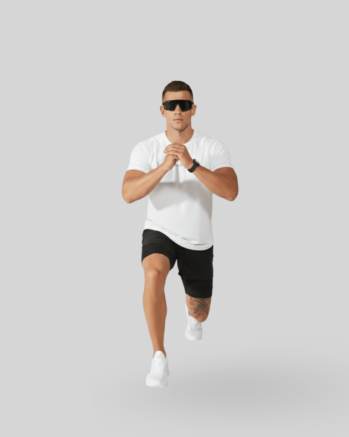 [INFINITECH] Training Tee - White - Tee - Athletifreak | Athletic & Gym Wear, Athleisure
