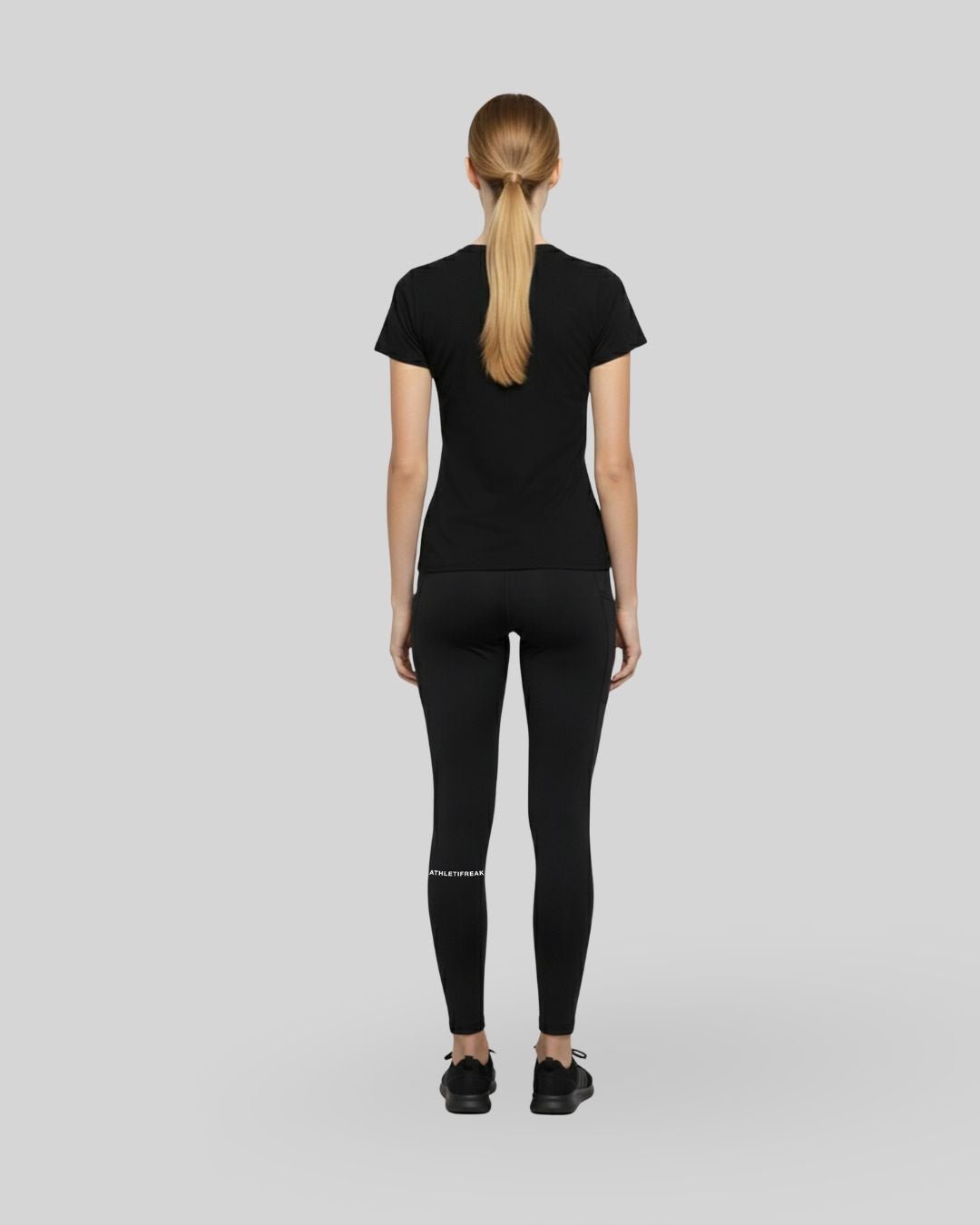 [INFINITECH] Training Tee Womens - Black - Tee - Athletifreak | Athletic & Gym Wear, Athleisure