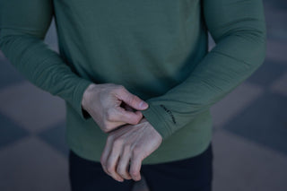 [INFINITECH] Training Long Sleeve - Olive - Tee - Athletifreak | Athletic & Gym Wear, Athleisure