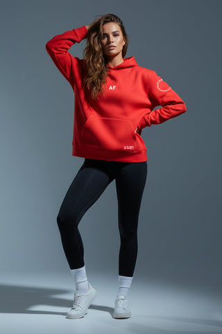 [SPORTIV] Homestretch Oversized Hoodie - Berry