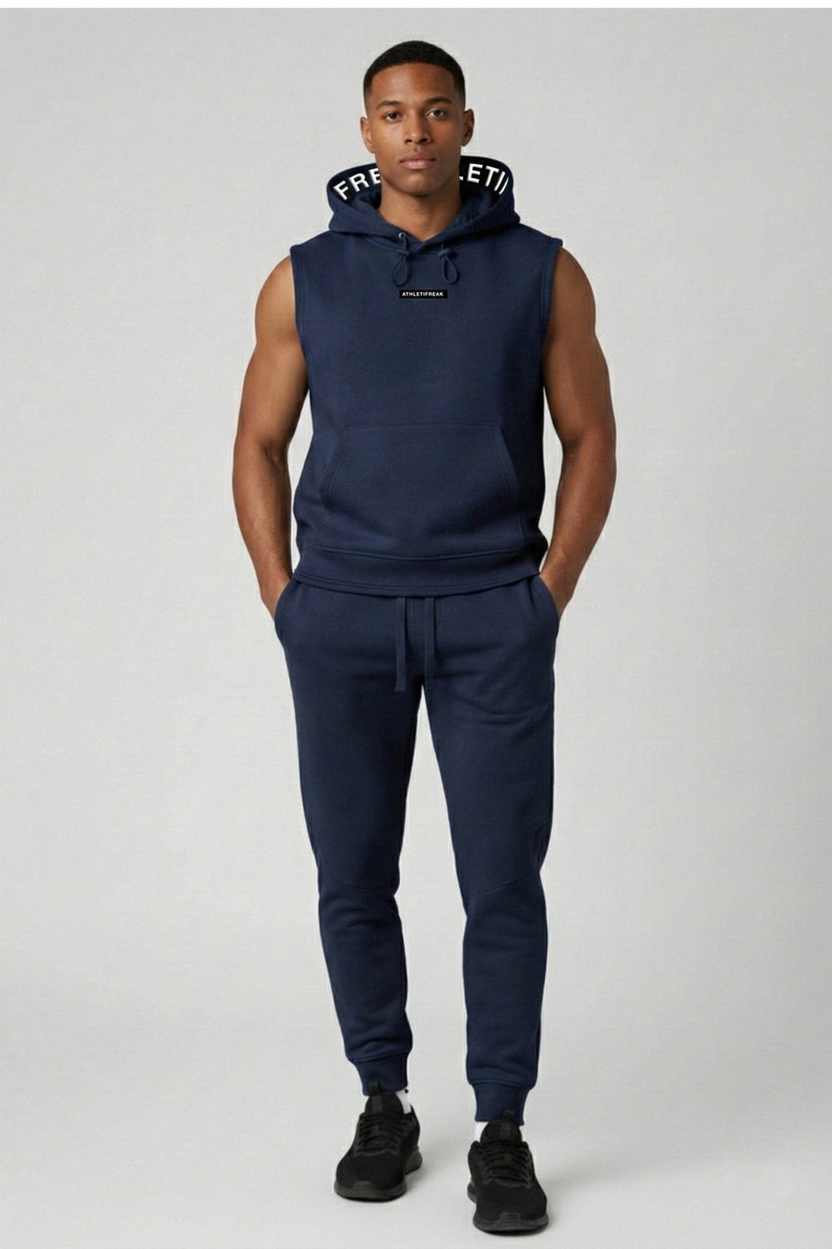 [ULTRALUX] Flex Hoodie 3.0 - Navy - Hoodie - Athletifreak | Athletic & Gym Wear, Athleisure