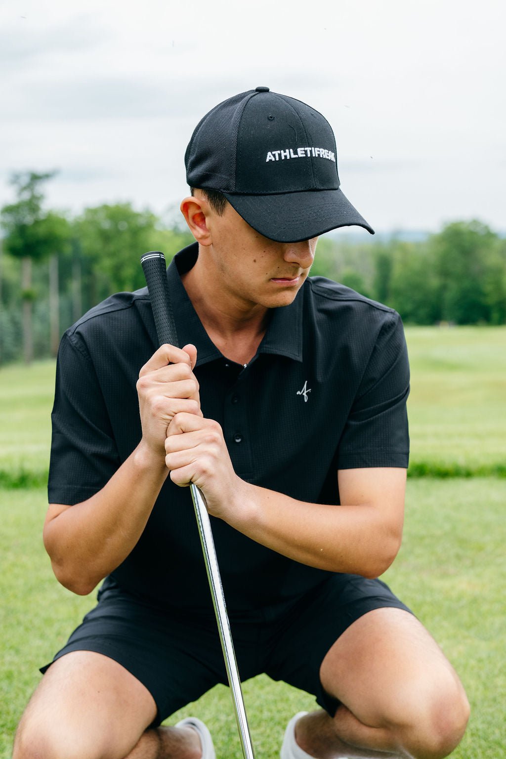 [VENTUS] Classic Polo - Black - Tee - Athletifreak | Athletic & Gym Wear, Athleisure