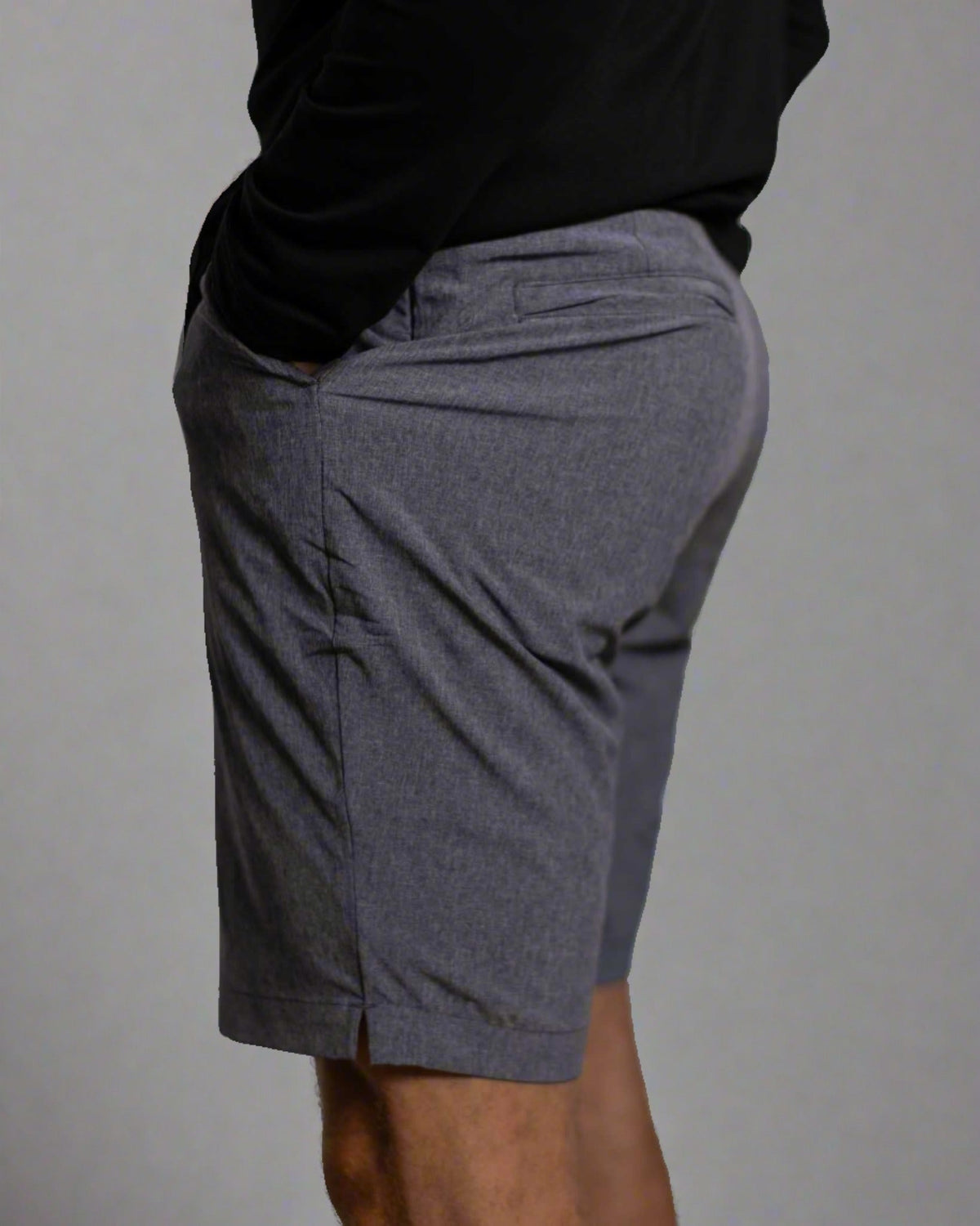 [AIRLOOM] Wayfarer Shorts - Heather Blue - Shorts - Athletifreak | Athletic & Gym Wear, Athleisure