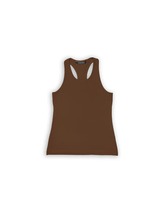 [INFINITECH] Racerback Tank - Espresso